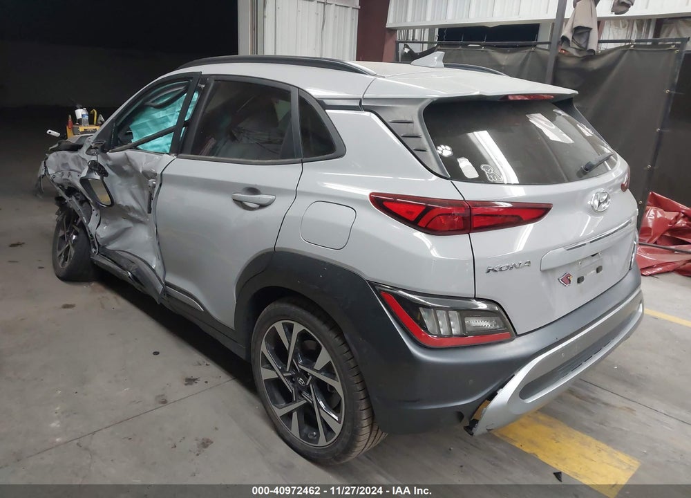 2022 HYUNDAI KONA LIMITED VIN: KM8K53A34NU837947