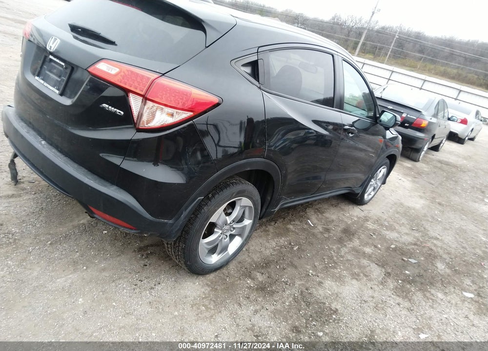 2016 HONDA HR-V EX-L VIN: 3CZRU6H72GM758116