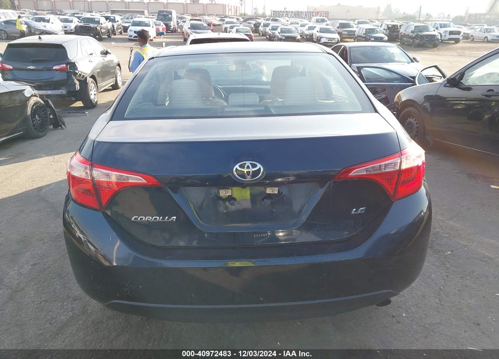 2017 TOYOTA COROLLA LE VIN: 5YFBURHE0HP711135