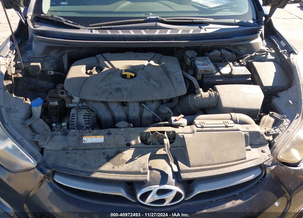 2012 HYUNDAI ELANTRA LIMITED (ULSAN PLANT) VIN: KMHDH4AE4CU209522