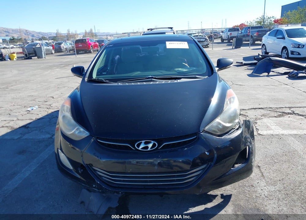 2012 HYUNDAI ELANTRA LIMITED (ULSAN PLANT) VIN: KMHDH4AE4CU209522