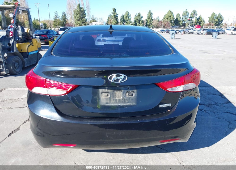 2012 HYUNDAI ELANTRA LIMITED (ULSAN PLANT) VIN: KMHDH4AE4CU209522