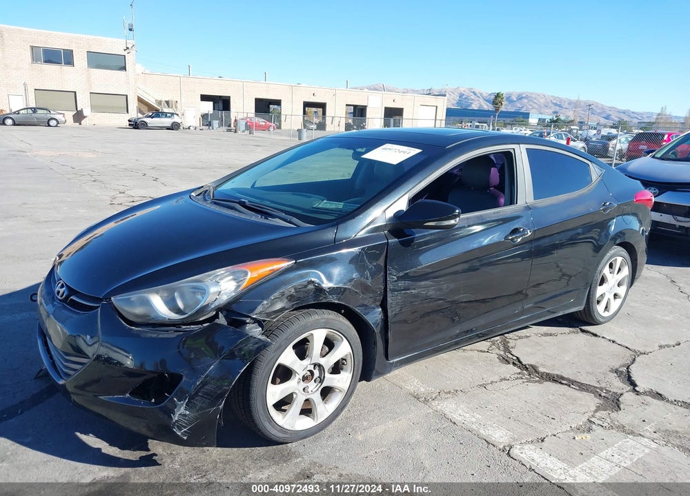 2012 HYUNDAI ELANTRA LIMITED (ULSAN PLANT) VIN: KMHDH4AE4CU209522