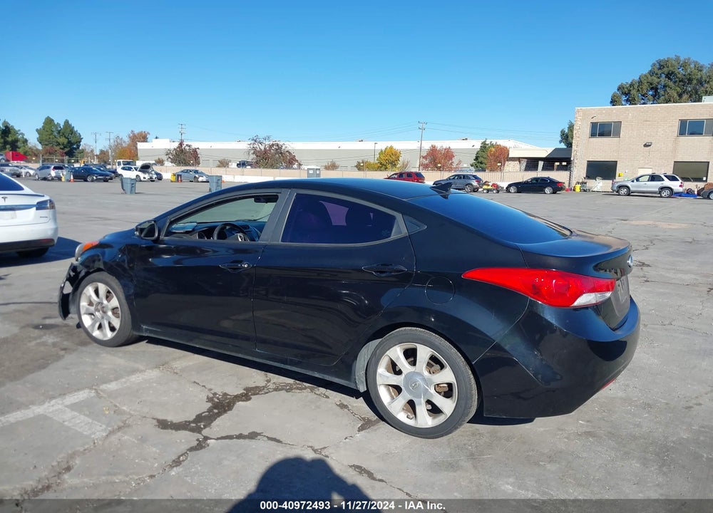 2012 HYUNDAI ELANTRA LIMITED (ULSAN PLANT) VIN: KMHDH4AE4CU209522