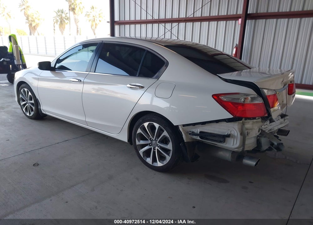 2015 HONDA ACCORD SPORT VIN: 1HGCR2F54FA157438