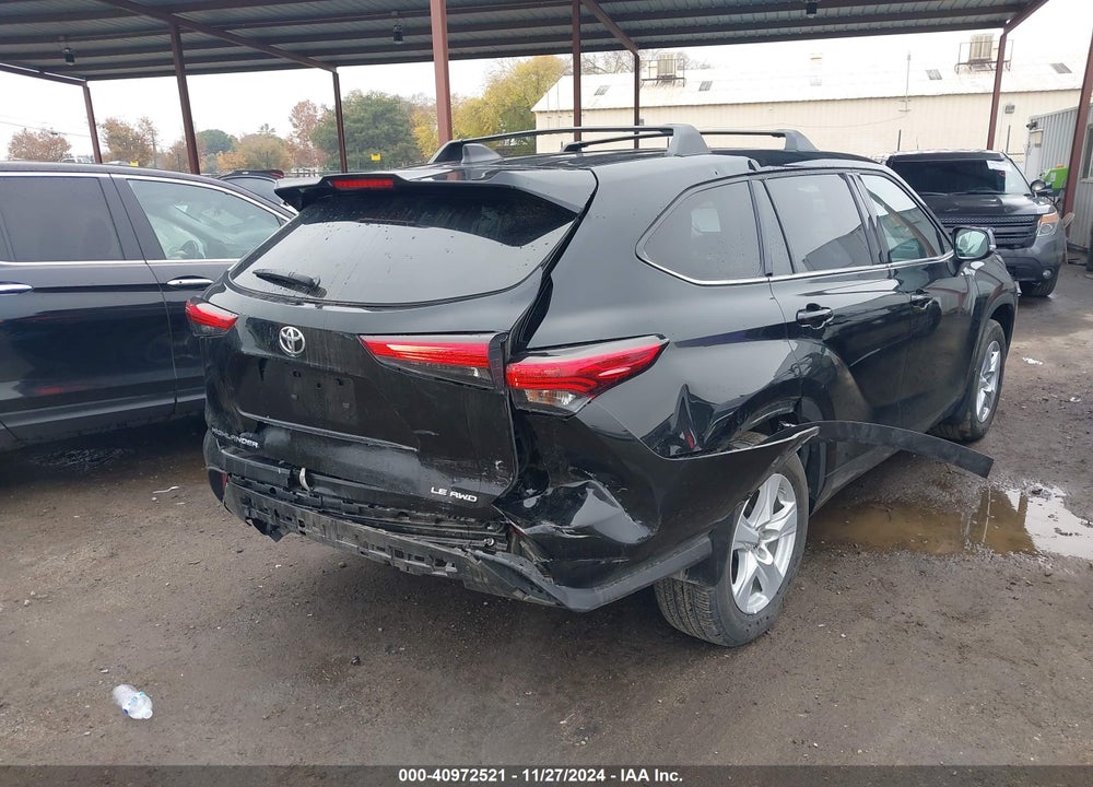 2022 TOYOTA HIGHLANDER LE VIN: 5TDBZRBH1NS249868