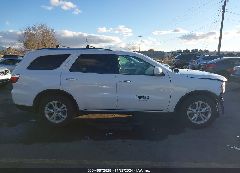 2013 DODGE DURANGO CREW VIN: 1C4RDJDGXDC675870
