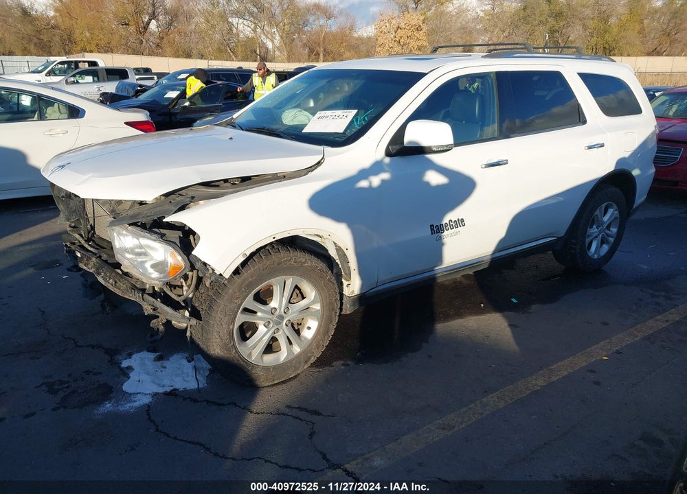 2013 DODGE DURANGO CREW VIN: 1C4RDJDGXDC675870