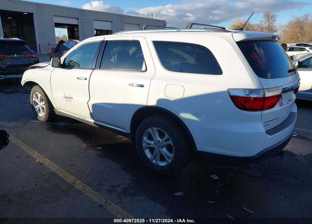 2013 DODGE DURANGO CREW VIN: 1C4RDJDGXDC675870