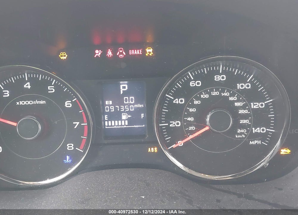 2016 SUBARU FORESTER VIN: JF2SJAVC0GH479726