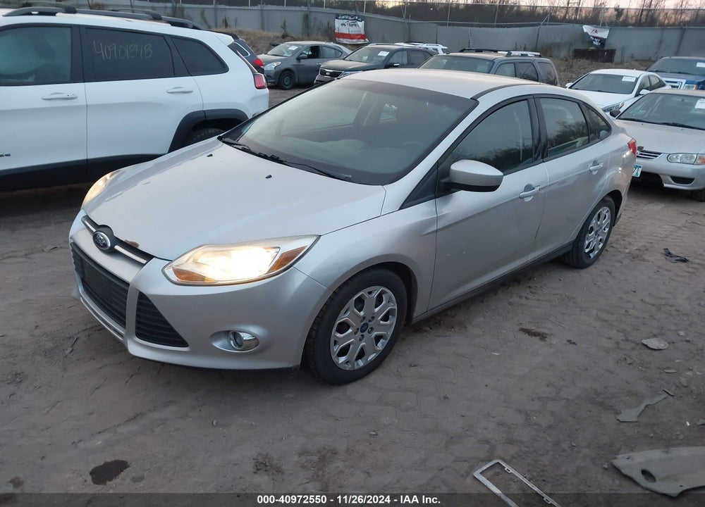 2012 FORD FOCUS SE VIN: 1FAHP3F21CL422828