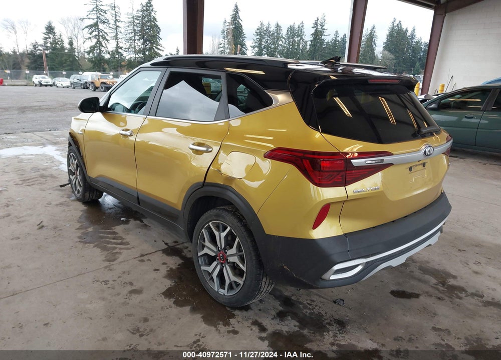2021 KIA SELTOS SX TURBO VIN: KNDETCA25M7210055