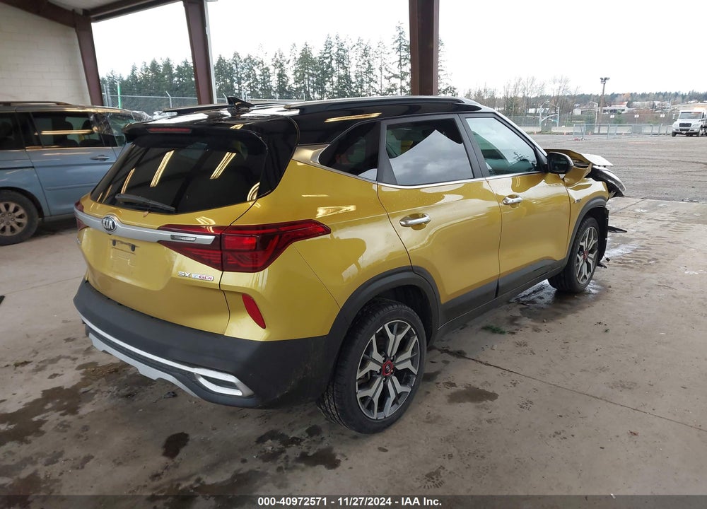 2021 KIA SELTOS SX TURBO VIN: KNDETCA25M7210055
