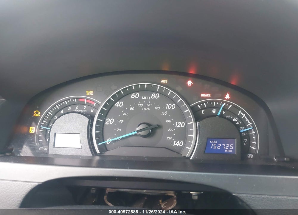 2012 TOYOTA CAMRY LE VIN: 4T1BF1FK1CU031384