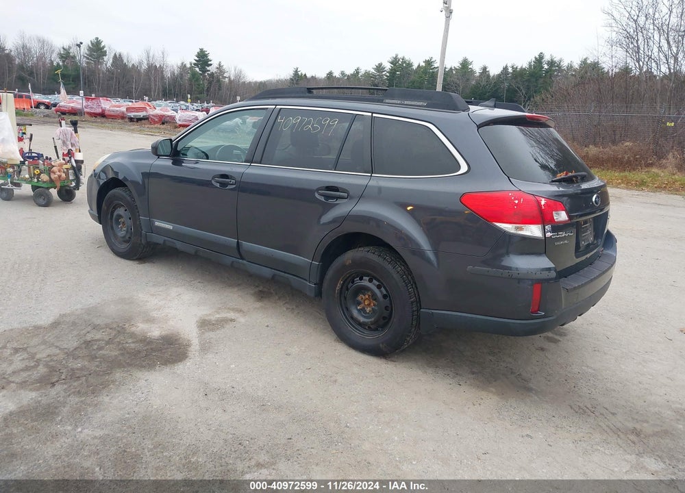 2011 SUBARU OUTBACK 2.5I LIMITED VIN: 4S4BRBKC9B3375139