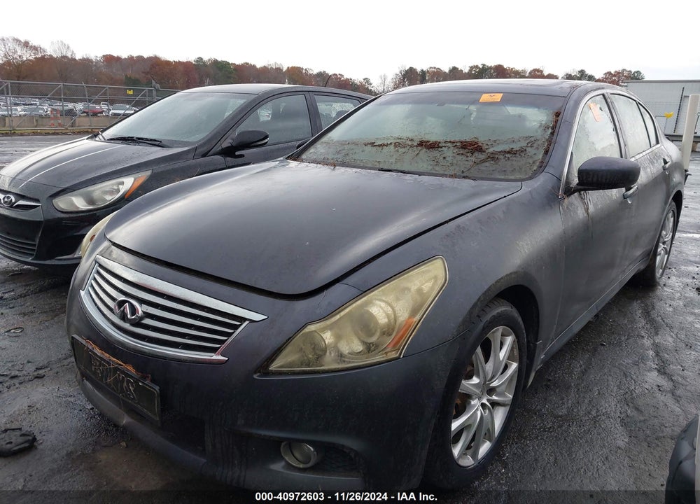 2011 INFINITI G37X VIN: JN1CV6AR5BM402853