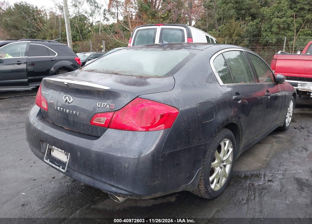 2011 INFINITI G37X VIN: JN1CV6AR5BM402853