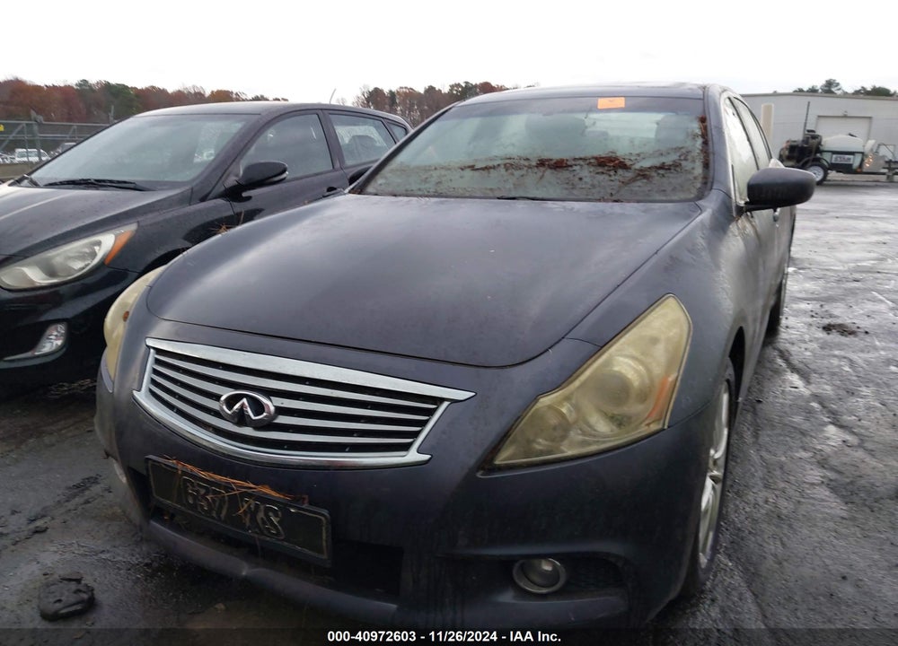 2011 INFINITI G37X VIN: JN1CV6AR5BM402853