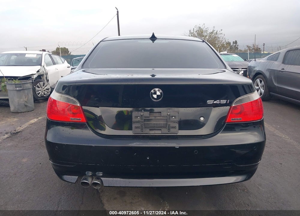 2005 BMW 545I VIN: WBANB335X5CN65691