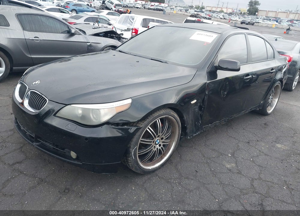 2005 BMW 545I VIN: WBANB335X5CN65691