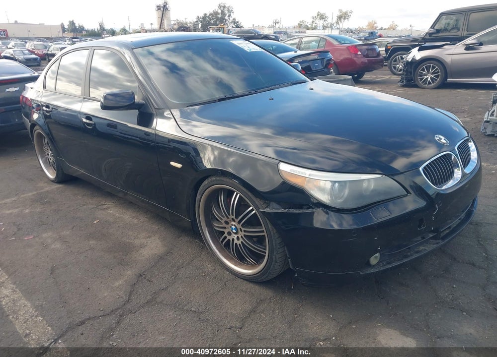 2005 BMW 545I VIN: WBANB335X5CN65691