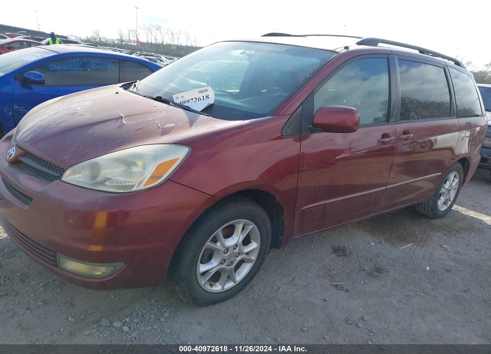 2005 TOYOTA SIENNA XLE VIN: 5TDZA22C45S304377