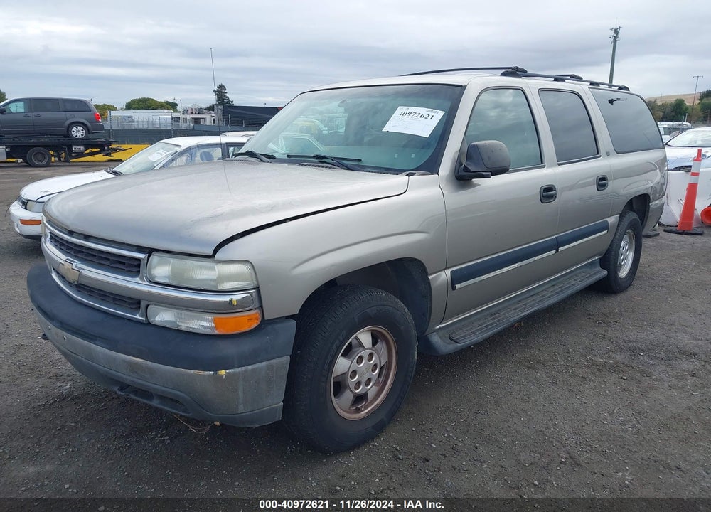 2001 CHEVROLET SUBURBAN 1500 LS VIN: 3GNEC16T81G147756