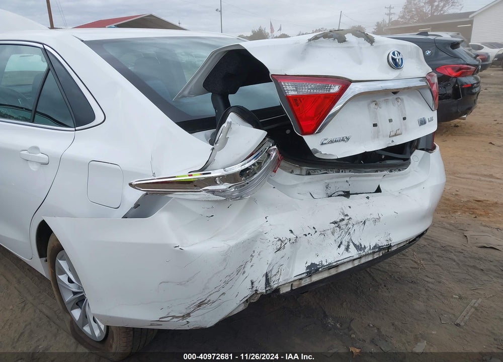 2015 TOYOTA CAMRY HYBRID LE VIN: 4T1BD1FK6FU175524