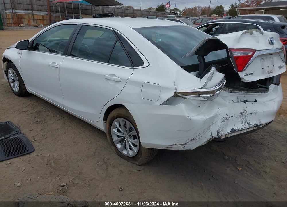 2015 TOYOTA CAMRY HYBRID LE VIN: 4T1BD1FK6FU175524