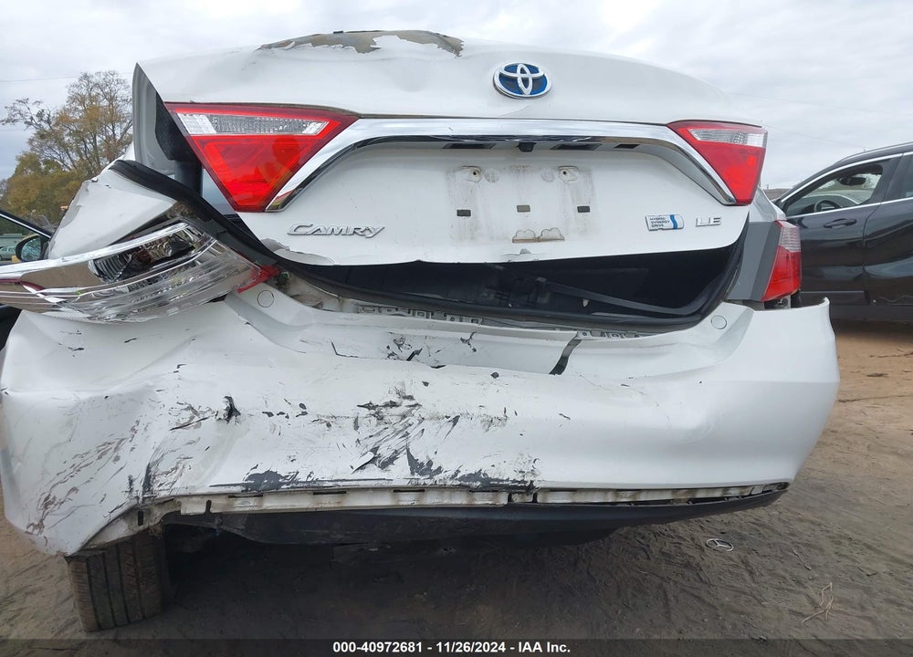 2015 TOYOTA CAMRY HYBRID LE VIN: 4T1BD1FK6FU175524