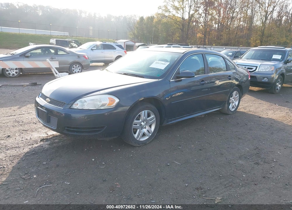 2013 CHEVROLET IMPALA LT VIN: 2G1WG5E36D1216234