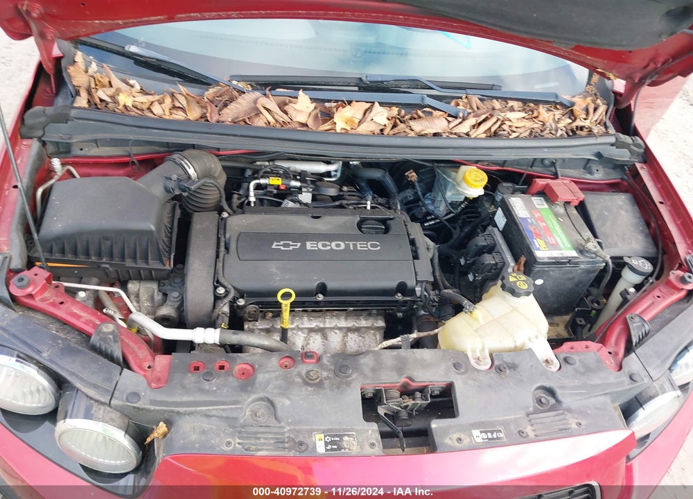 2012 CHEVROLET SONIC 2LT VIN: 1G1JC5SH2C4105723