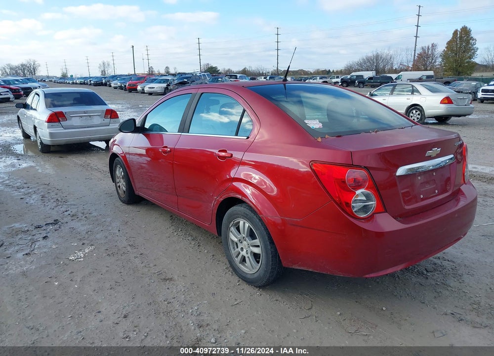2012 CHEVROLET SONIC 2LT VIN: 1G1JC5SH2C4105723