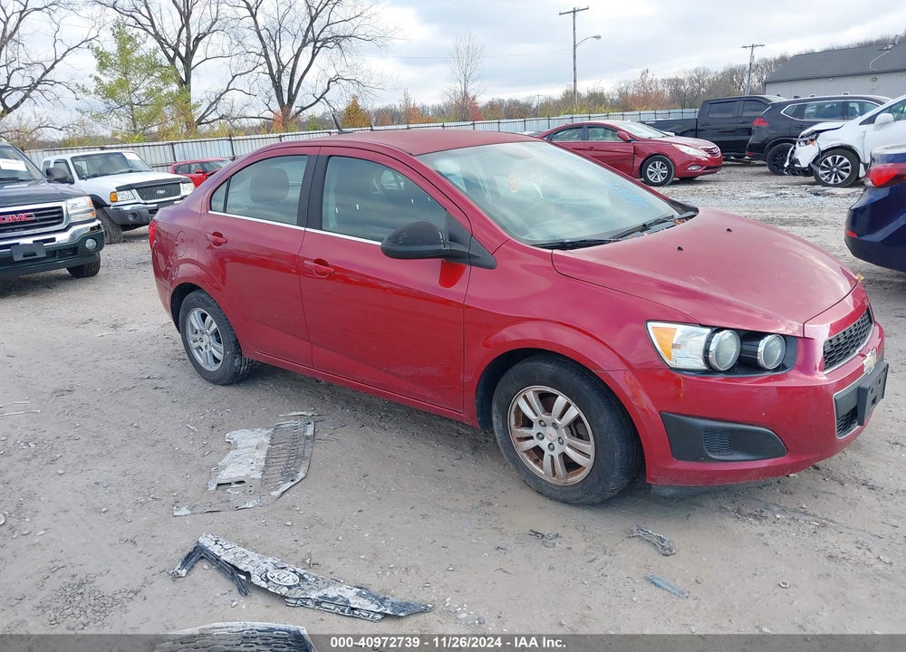 2012 CHEVROLET SONIC 2LT VIN: 1G1JC5SH2C4105723
