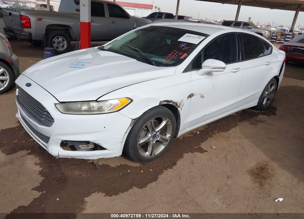 2013 FORD FUSION SE VIN: 3FA6P0H74DR227887