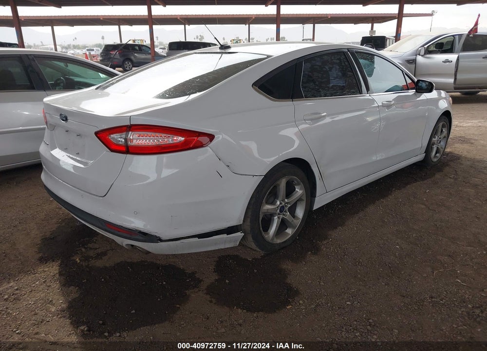2013 FORD FUSION SE VIN: 3FA6P0H74DR227887
