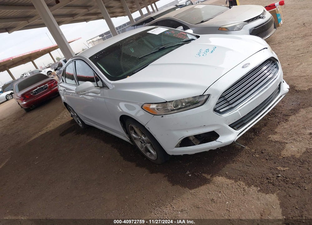 2013 FORD FUSION SE VIN: 3FA6P0H74DR227887