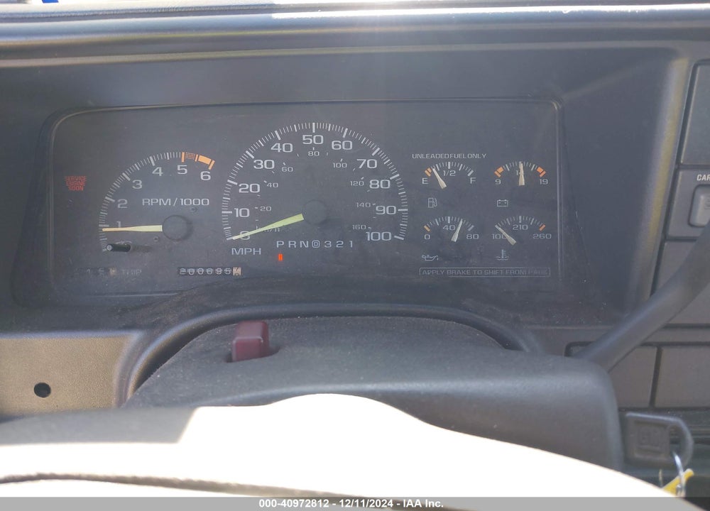 1997 CHEVROLET K1500 VIN: 2GCEK19R8V1245776
