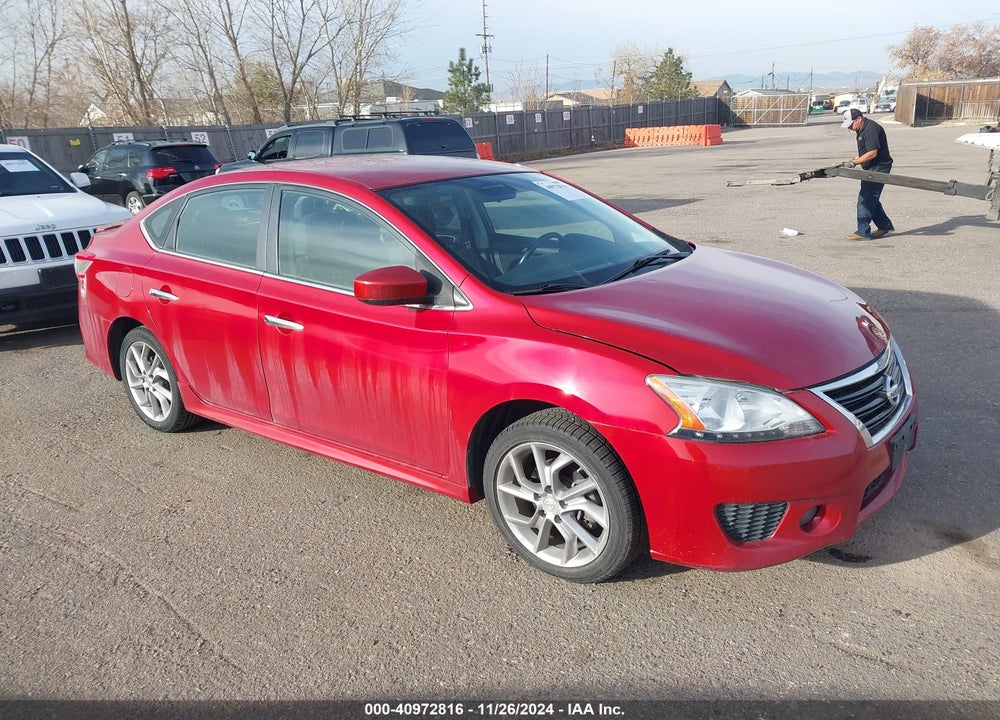 2013 NISSAN SENTRA SR VIN: 3N1AB7AP8DL760286
