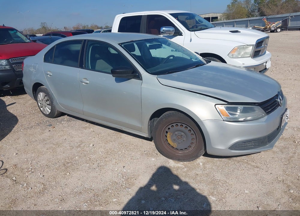 2011 VOLKSWAGEN JETTA 2.0L S VIN: 3VW2K7AJ5BM385751