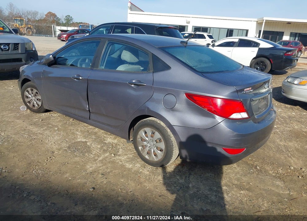 2017 HYUNDAI ACCENT SE VIN: KMHCT4AEXHU219893