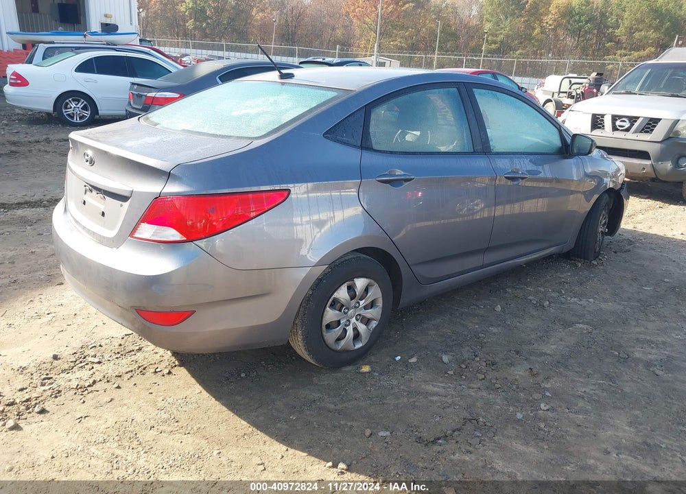 2017 HYUNDAI ACCENT SE VIN: KMHCT4AEXHU219893