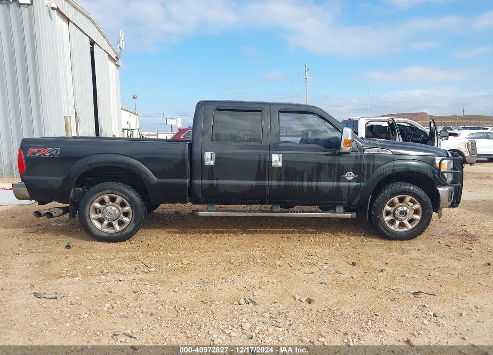 2012 FORD F-250 LARIAT VIN: 1FT7W2BT7CEB53210