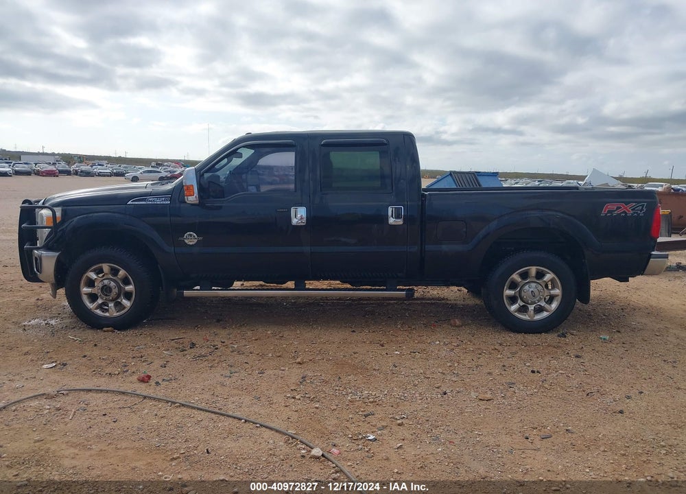 2012 FORD F-250 LARIAT VIN: 1FT7W2BT7CEB53210