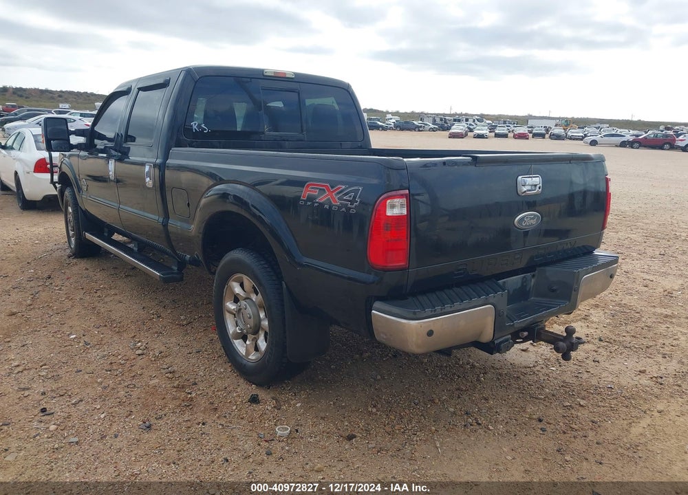 2012 FORD F-250 LARIAT VIN: 1FT7W2BT7CEB53210