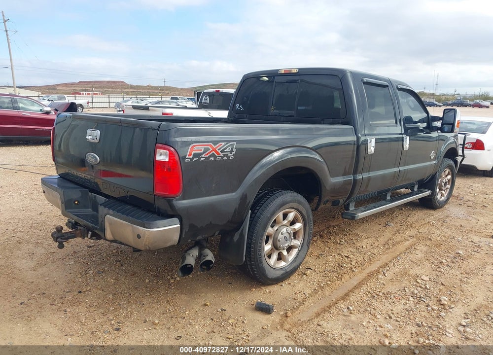 2012 FORD F-250 LARIAT VIN: 1FT7W2BT7CEB53210