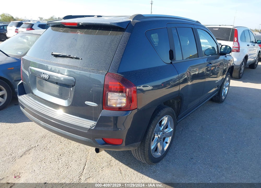 2014 JEEP COMPASS LATITUDE VIN: 1C4NJCEB0ED653460