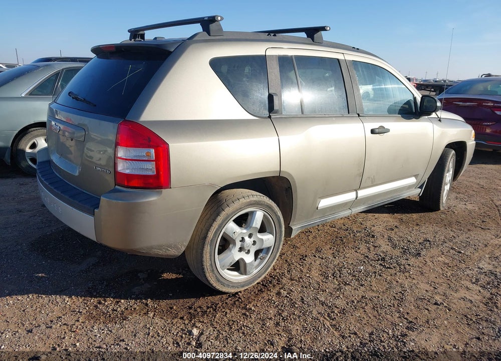 2007 JEEP COMPASS LIMITED VIN: 1J8FF57W37D144430
