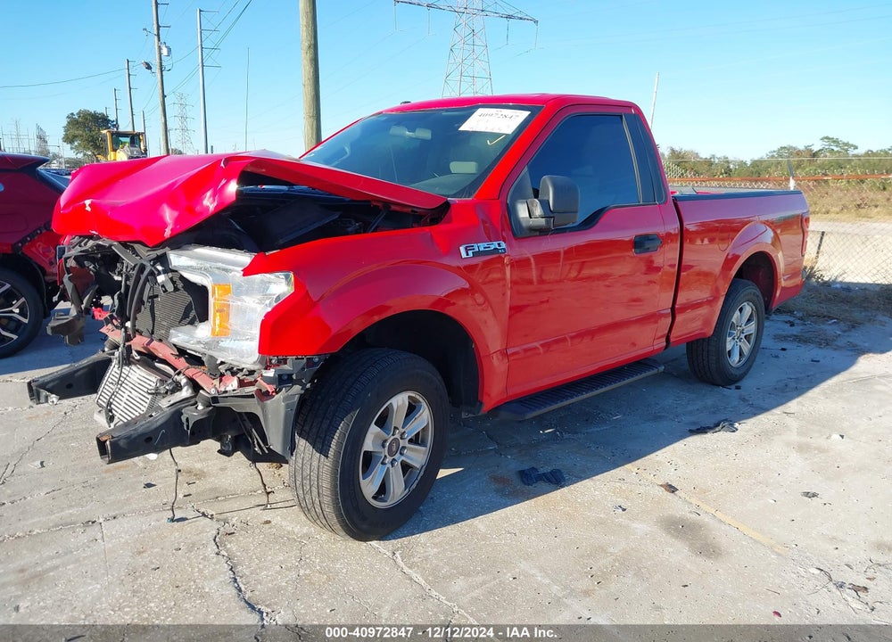 2018 FORD F-150 XL VIN: 1FTMF1CP3JFB09131