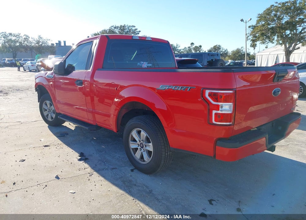 2018 FORD F-150 XL VIN: 1FTMF1CP3JFB09131